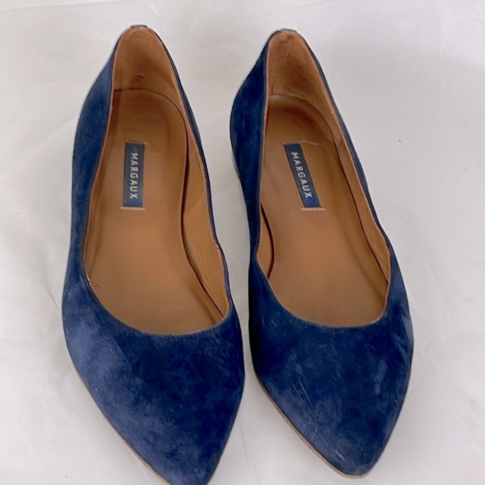 Margaux Blue Flats